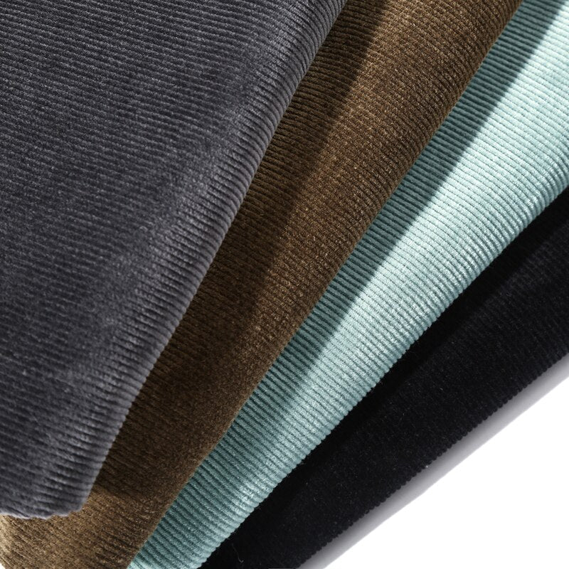 Mid-rise corduroy
