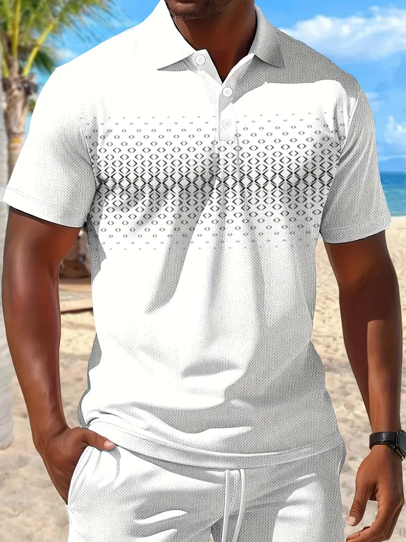 Lenoir™ | Short Sleeve Two-Piece Summer Set