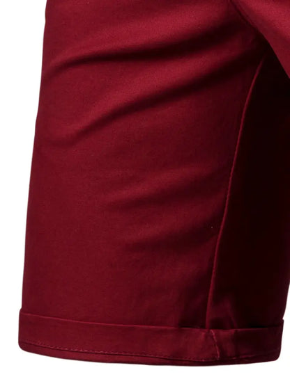 Cotton shorts with pockets
