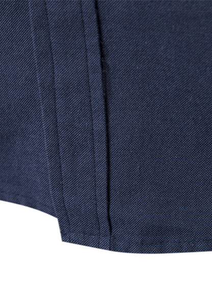 Long-sleeved button-down Oxford shirt