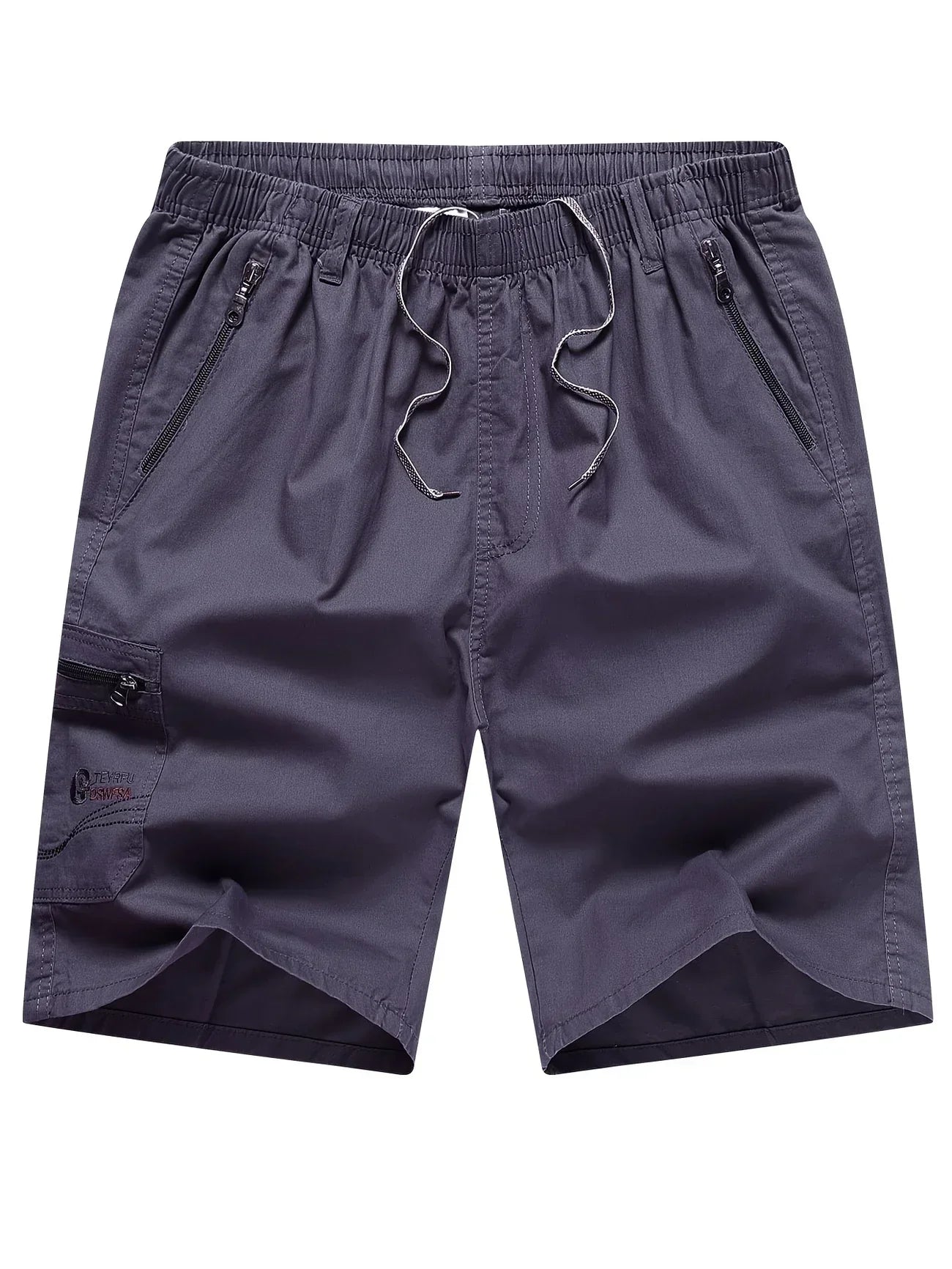Lightweight cargo shorts with pockets