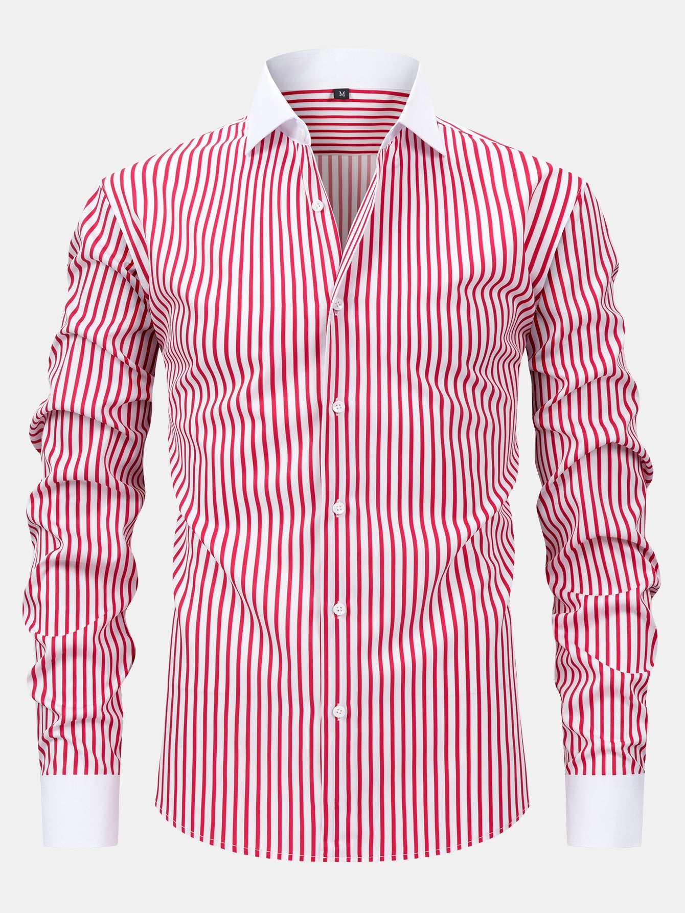Winchester striped anti-wrinkle shirt and slim-fit trousers