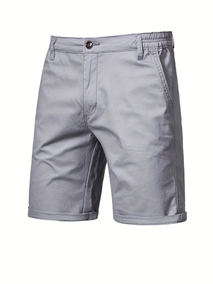 Cotton shorts with pockets