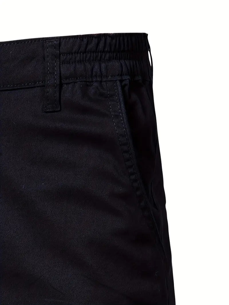 Cotton shorts with pockets