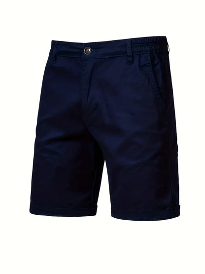 Cotton shorts with pockets