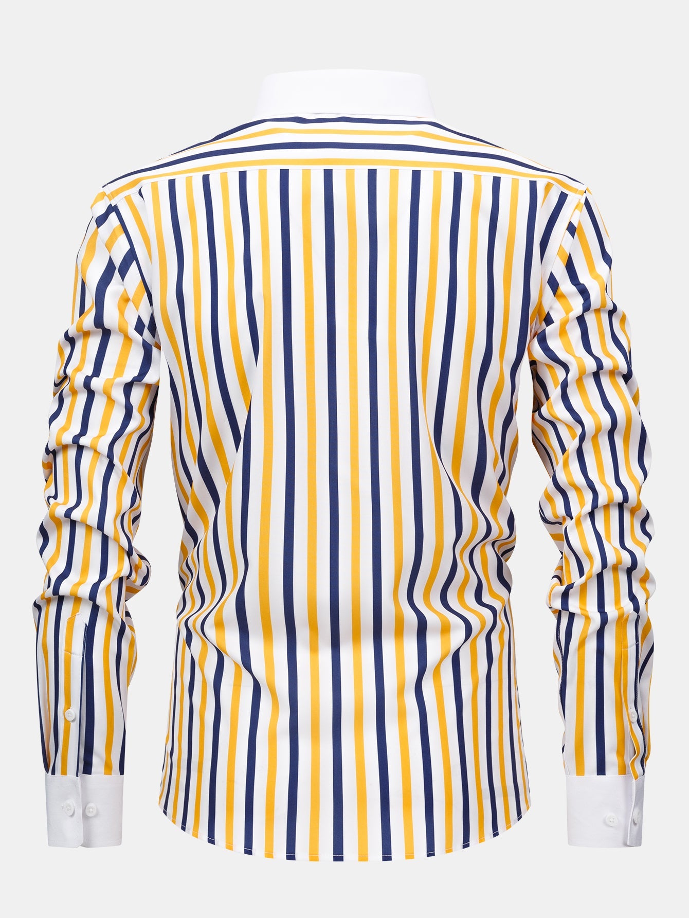 Winchester striped button-down long-sleeved shirt
