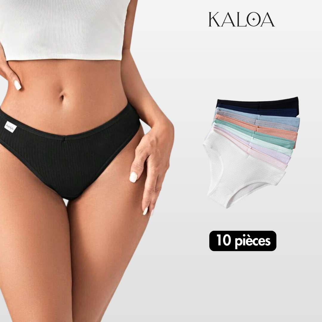 10 Super Comfortable Antibacterial Premium Cotton Panties 