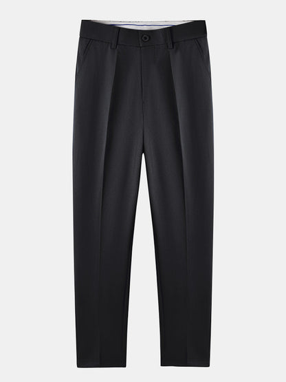 Winchester striped anti-wrinkle shirt and slim-fit trousers