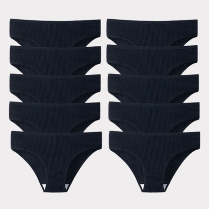 10 Super Comfortable Antibacterial Premium Cotton Panties 