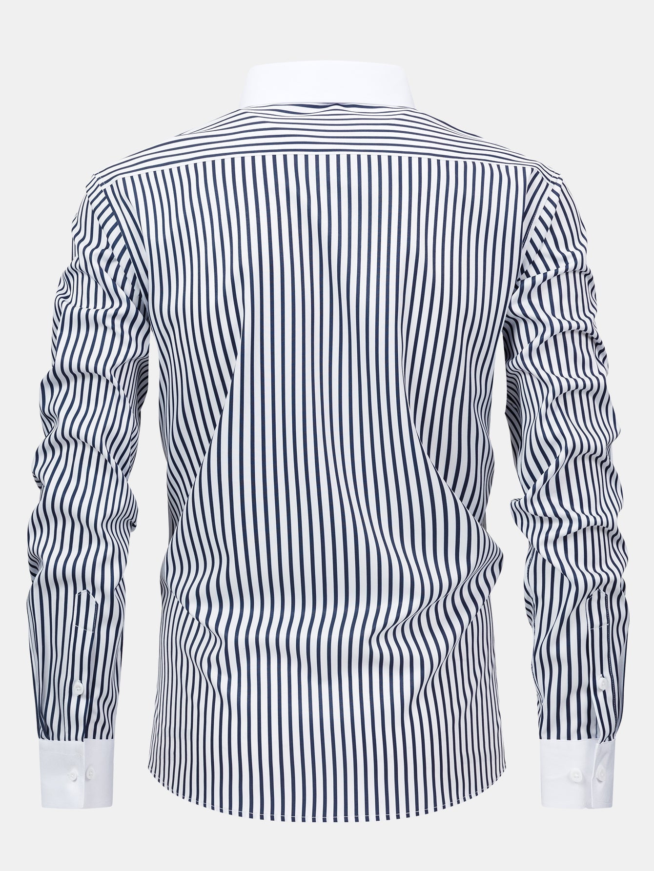 Winchester striped anti-wrinkle shirt and slim-fit trousers
