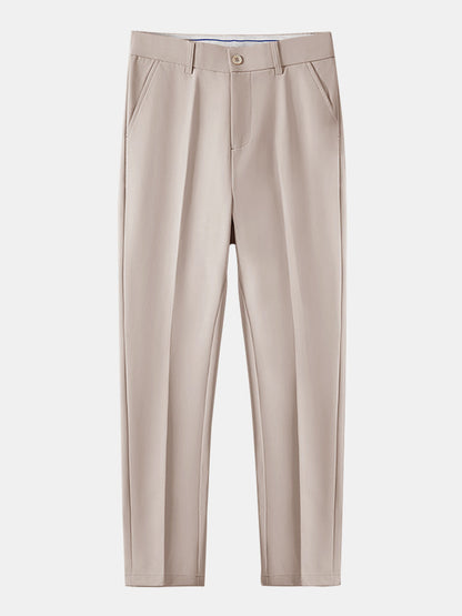 Winchester striped long sleeve button-down shirt &amp; slim fit trousers