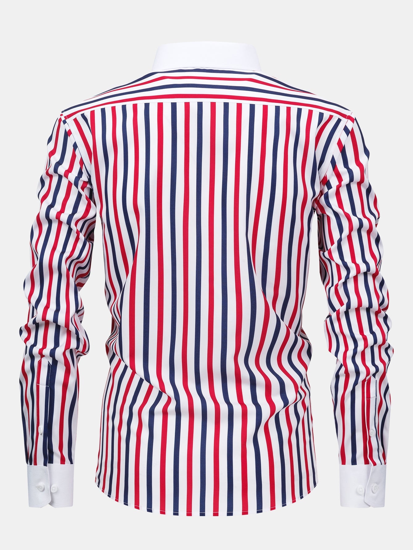 Winchester striped button-down long-sleeved shirt