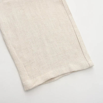 Slim linen pants
