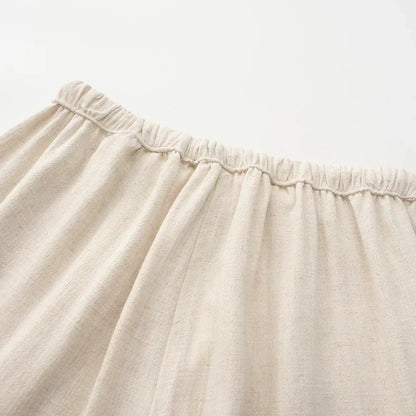 Slim linen pants