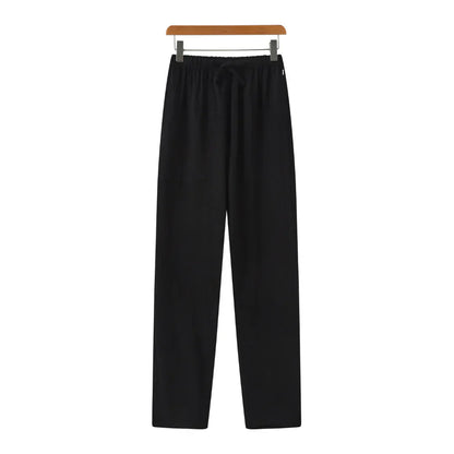 Slim linen pants