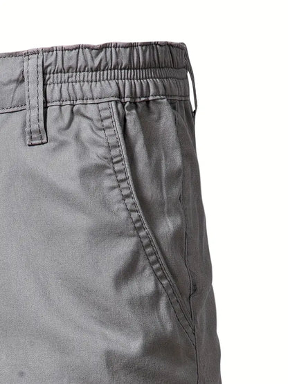 Cotton shorts with pockets