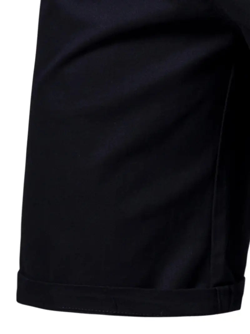 Cotton shorts with pockets
