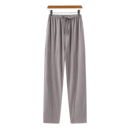Slim linen pants