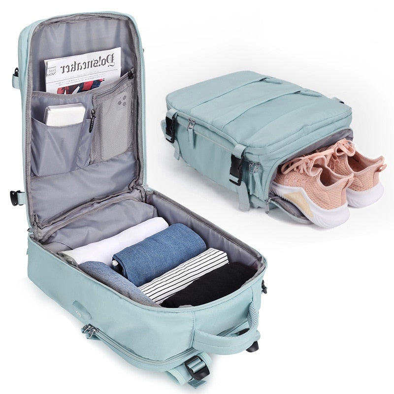 TravelDream – Large Waterproof Travel Backpack + Gift - Last Units Available