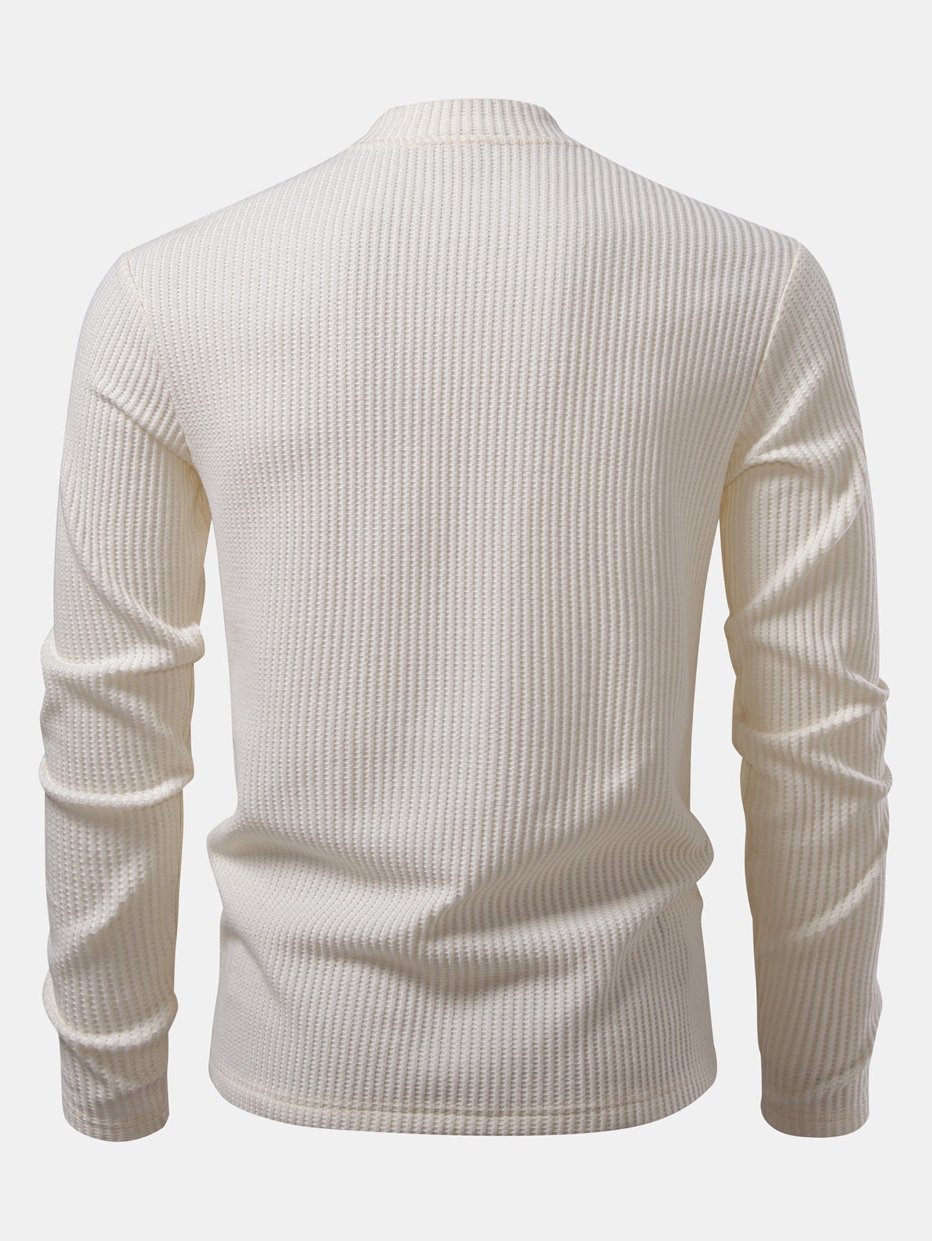 Long-sleeved high-neck T-shirt