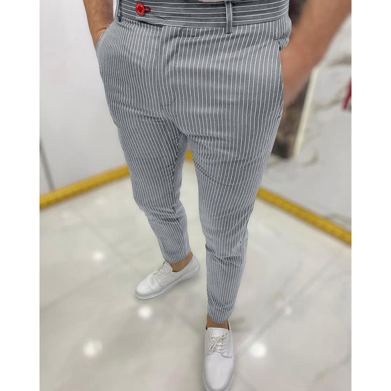 Slim fit casual pants