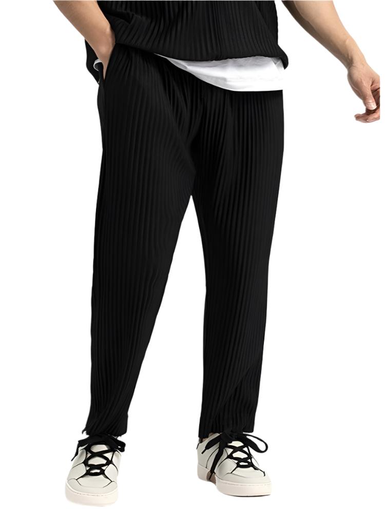 Ribbed cotton pants