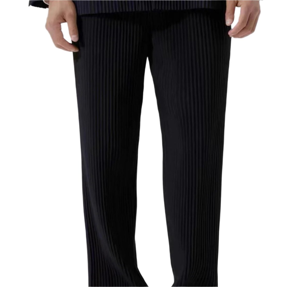 Ribbed cotton pants