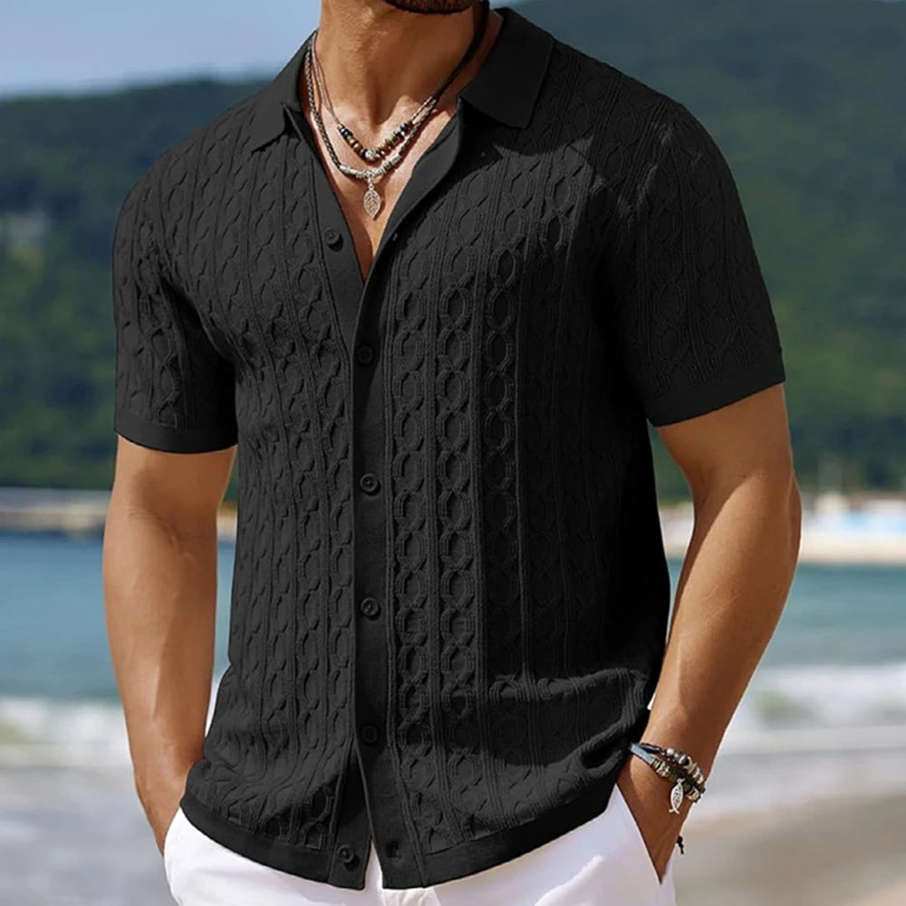 Kaloa™ - Viscose Polo Shirt