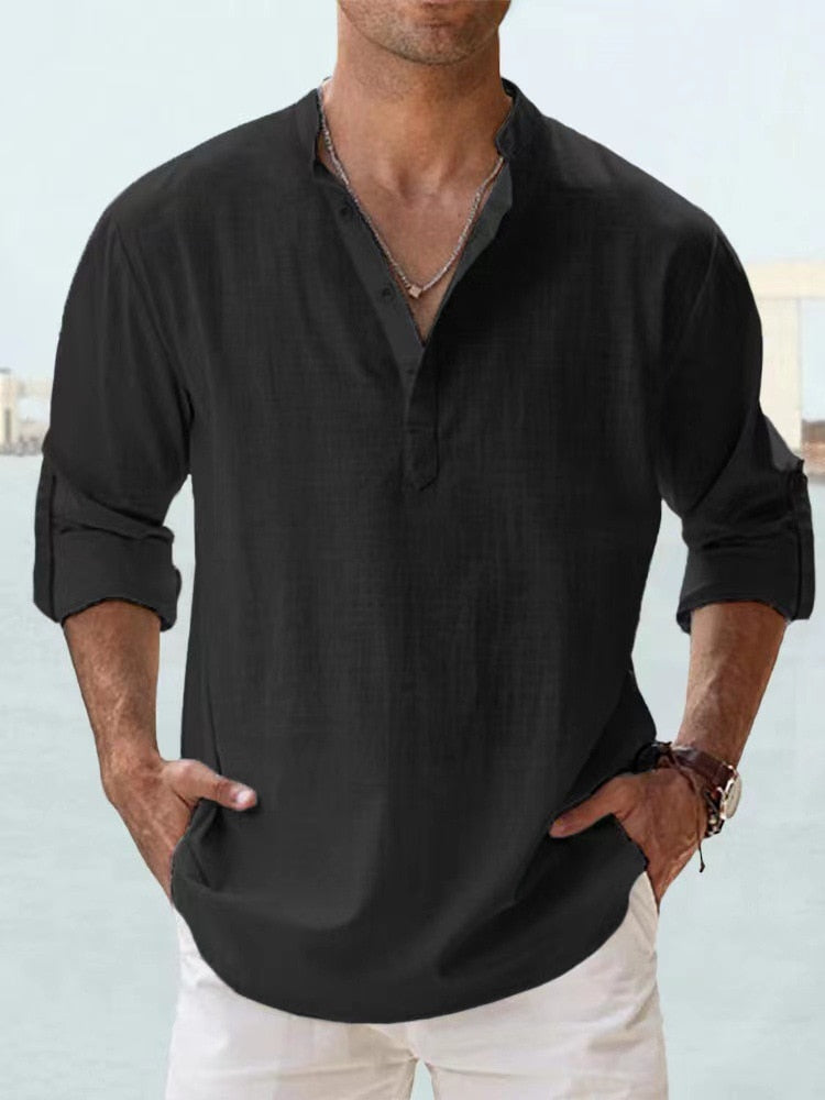 Kaloa™ | Breathable Linen Shirt