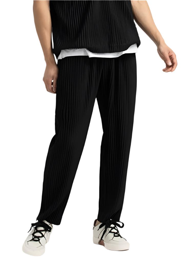 Ribbed cotton pants