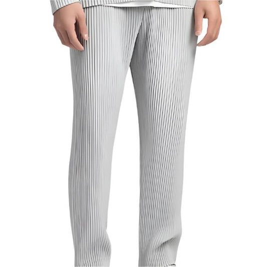 Ribbed cotton pants