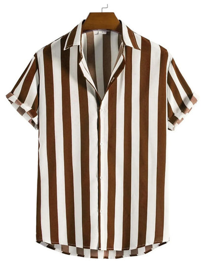 Kaloa™ - Casual Striped Shirt