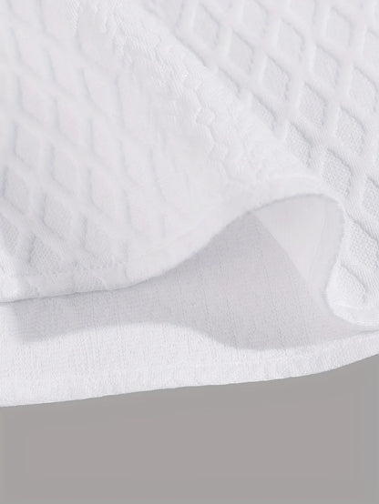 Kaloa™ - Men's Textured Shirt – Minimalist Refinement