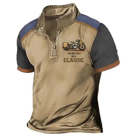 The polo shirt for men with character