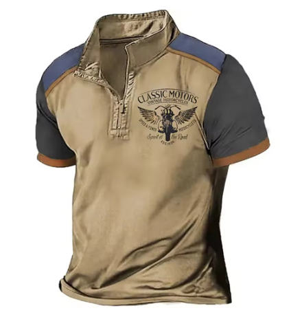 The polo shirt for men with character