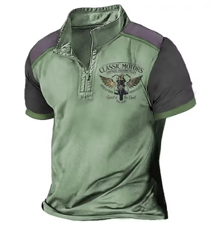 The polo shirt for men with character