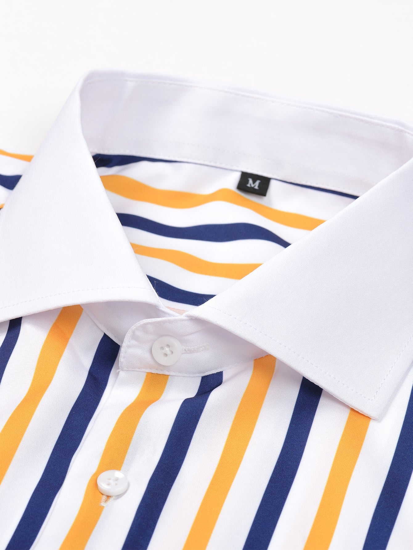 Winchester striped button-down long-sleeved shirt