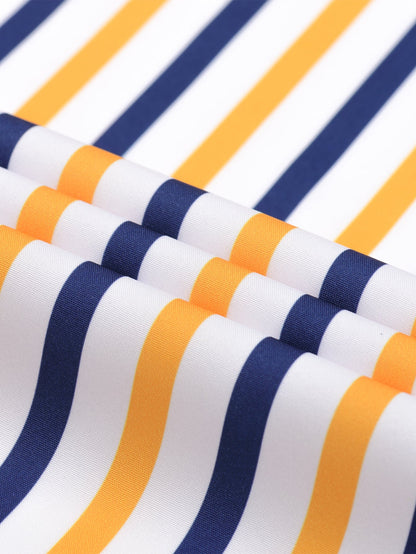 Winchester striped button-down long-sleeved shirt