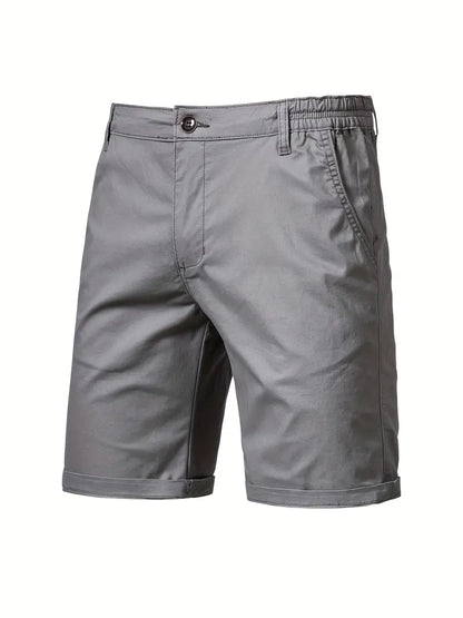 Cotton shorts with pockets