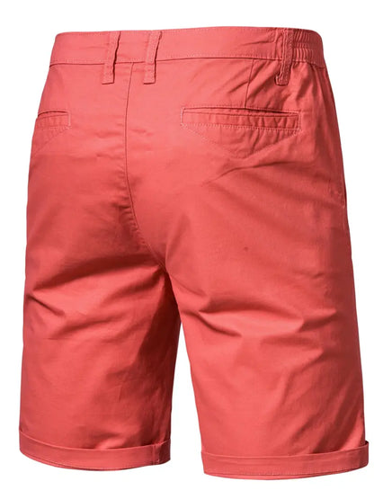 Cotton shorts with pockets