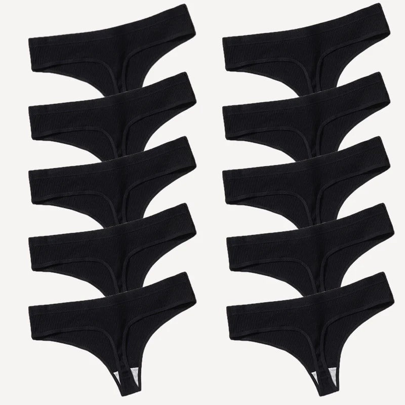 10 Super Comfortable Antibacterial Premium Cotton Panties 
